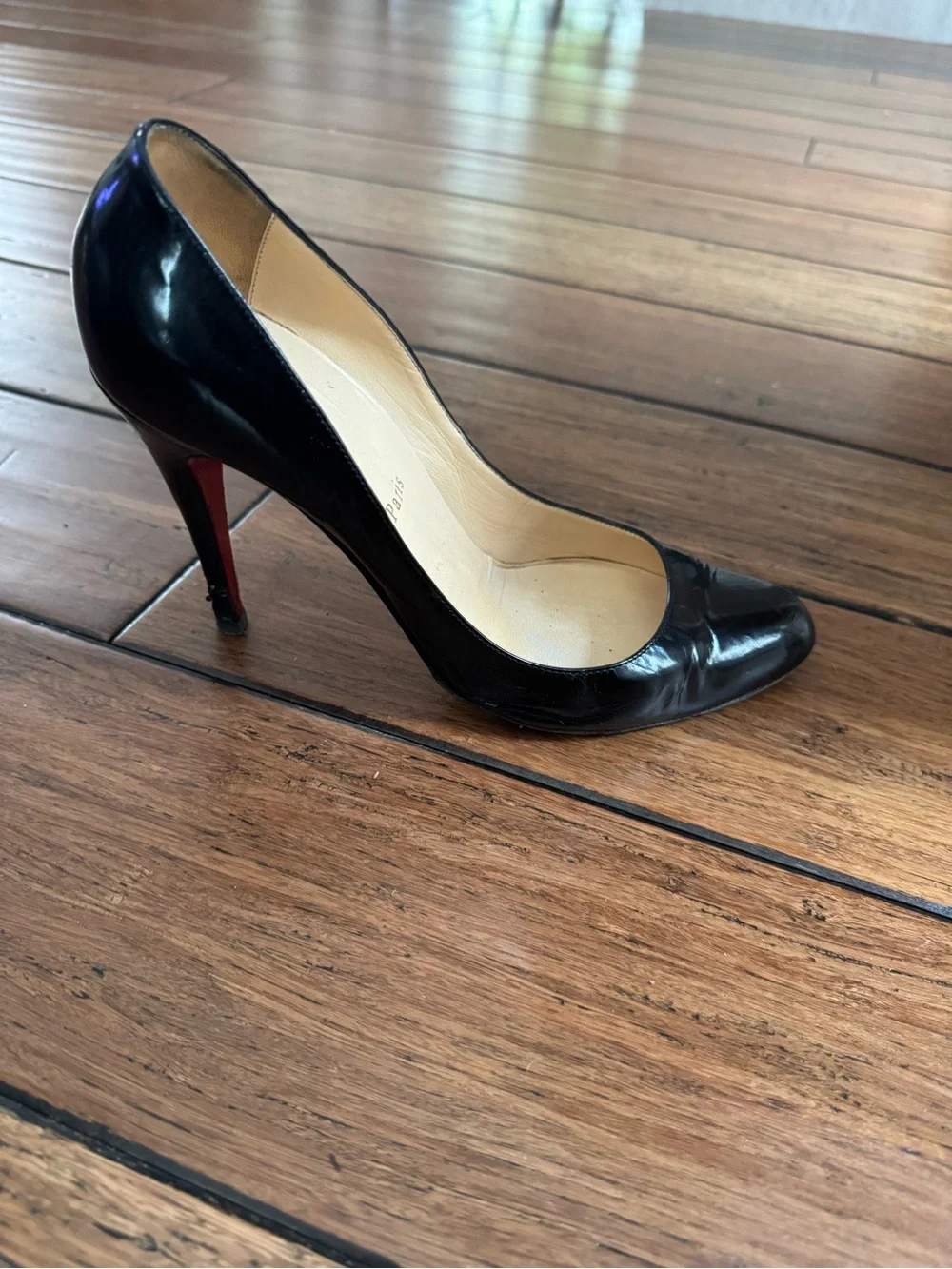 Christian Louboutin Black bells size 10.5 women’s